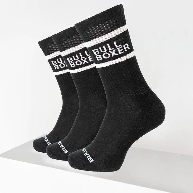 Sokken Heren Zwart 3-pack