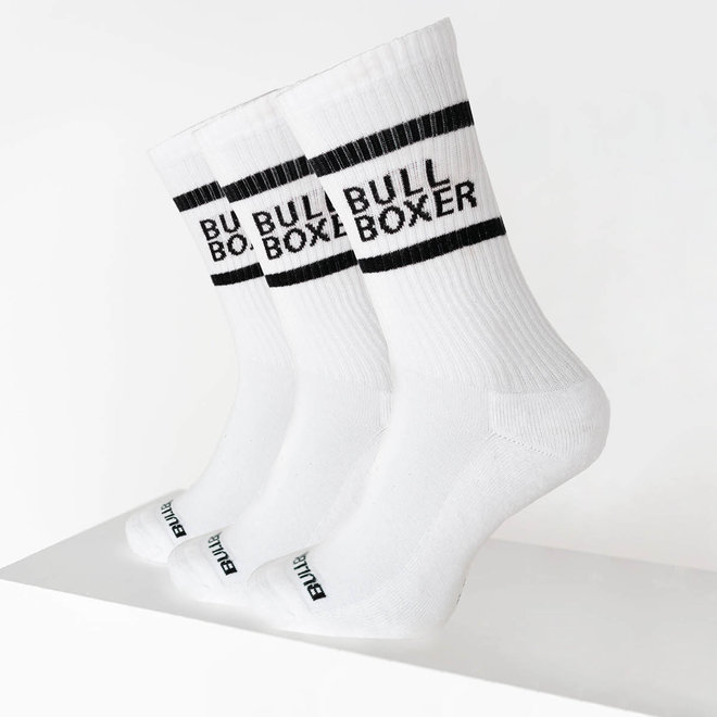 Socken Herren Weiß 3-pack