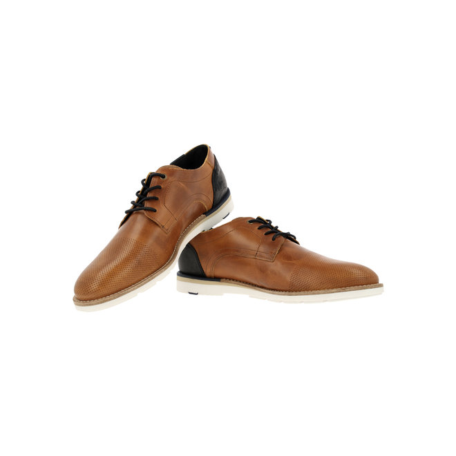 Lace-up Shoes Cognac