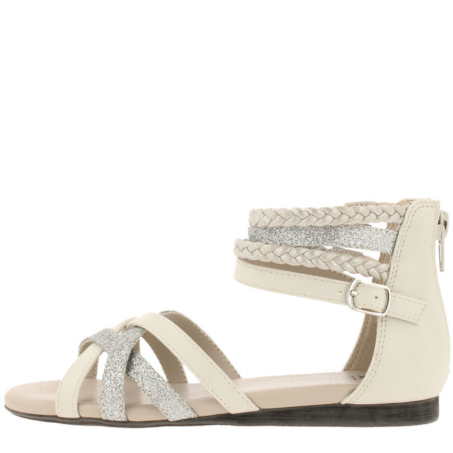 Sandals White AED009F1S_SLVRKB