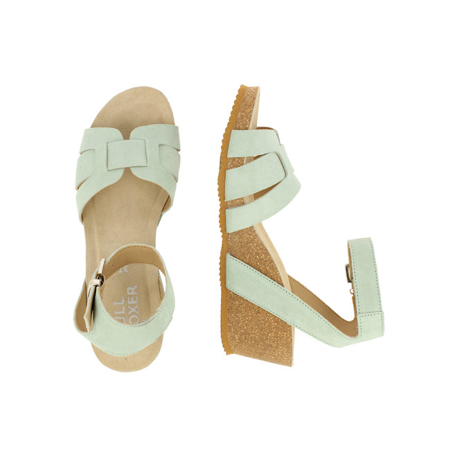 Wedge sandal Green 502007E2C_MINTTD