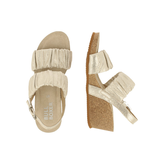 Wedge sandal Gold 502006E2C_PLTNTD