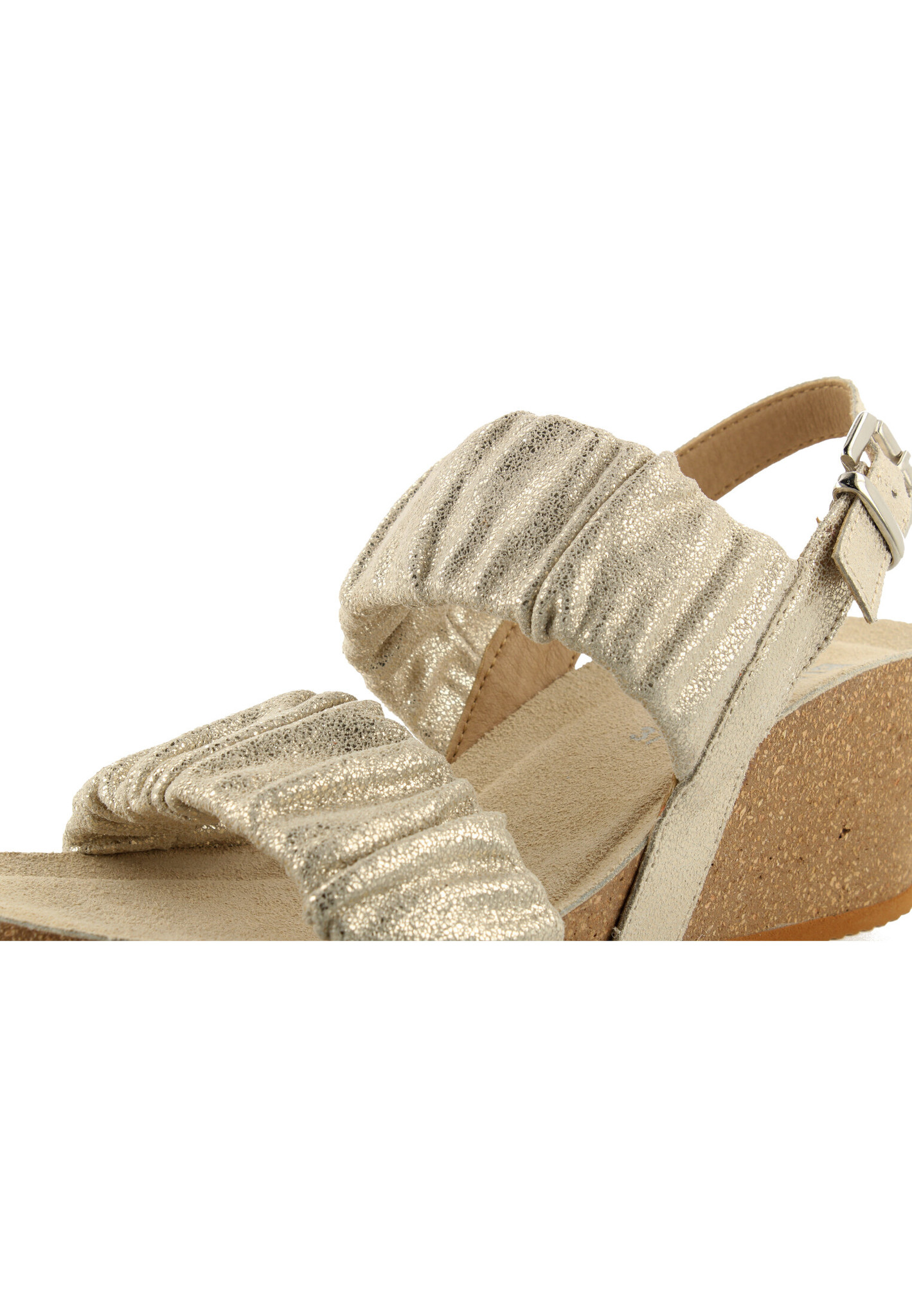 Wade Sandal platform sandals with weaved wedge