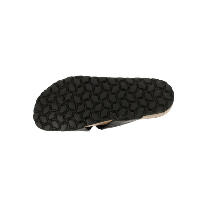 Pantolette flach Schwarz  504007E1L_BLCKTD