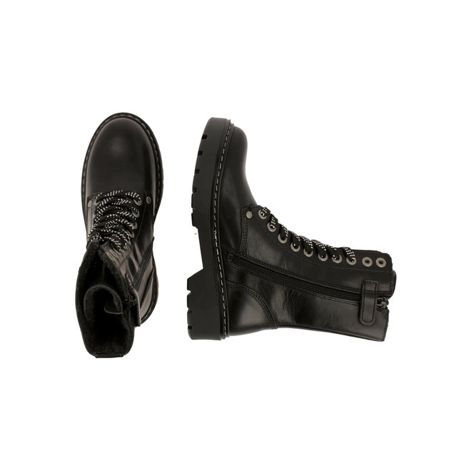 Biker Boots Black AON523E6L_BKGYKB