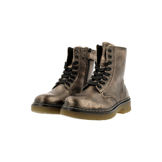 Biker Boots Gold AOL501E6LGCHAMKB