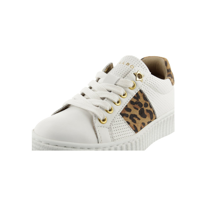 Sneaker Wit met Panterprint AIB006E5LBWNATKB