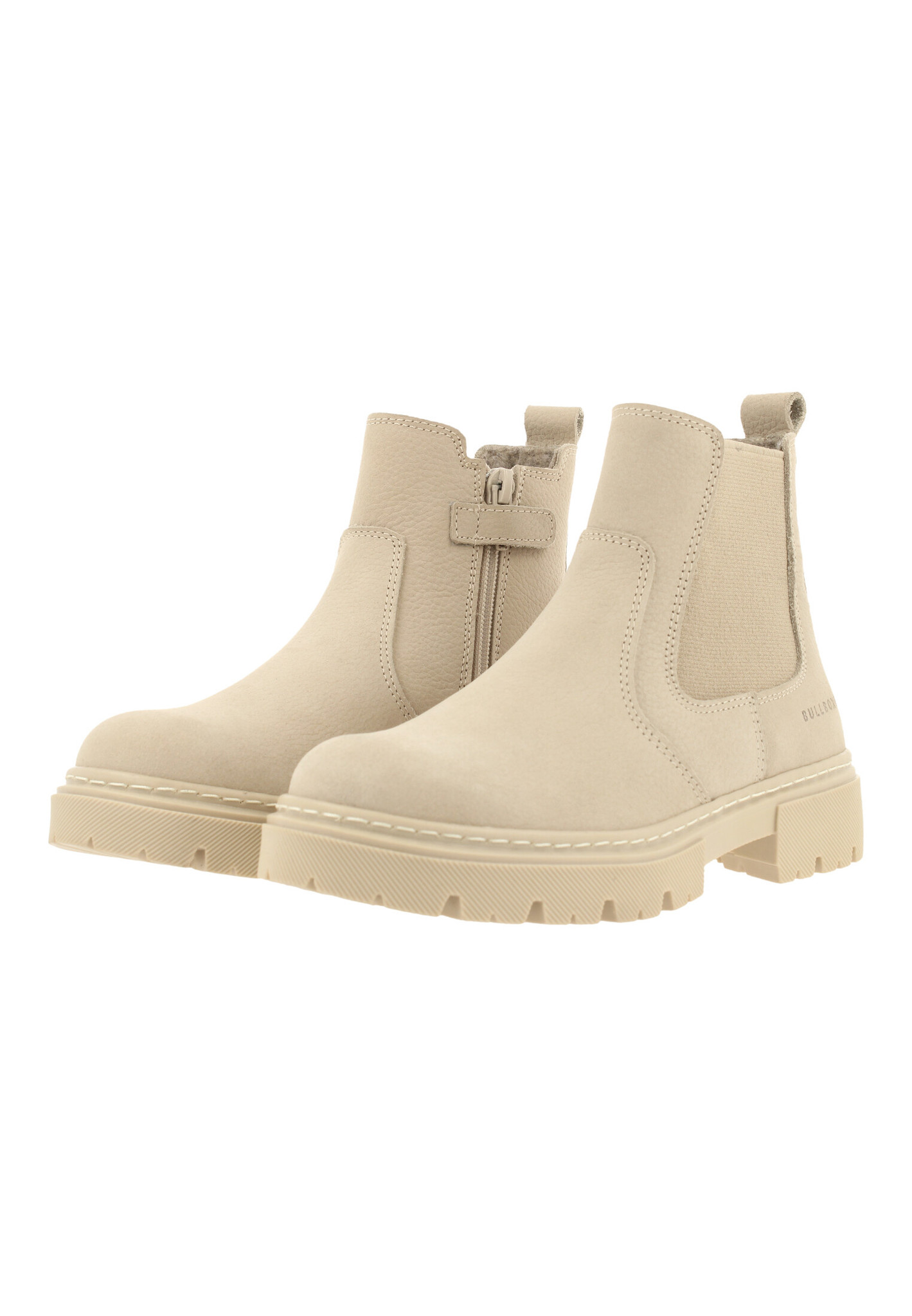 gnist stamtavle Tåler Chelsea boot Beige/Taupe AJS502E6L_COKIKB | Bullboxer - Bullboxer