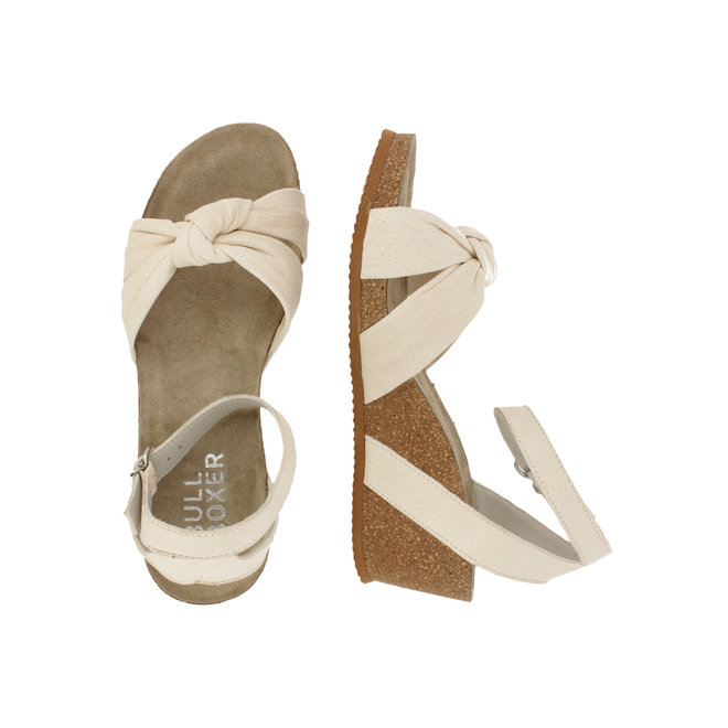 Wegde sandal White 502003E2L_OFWHTD