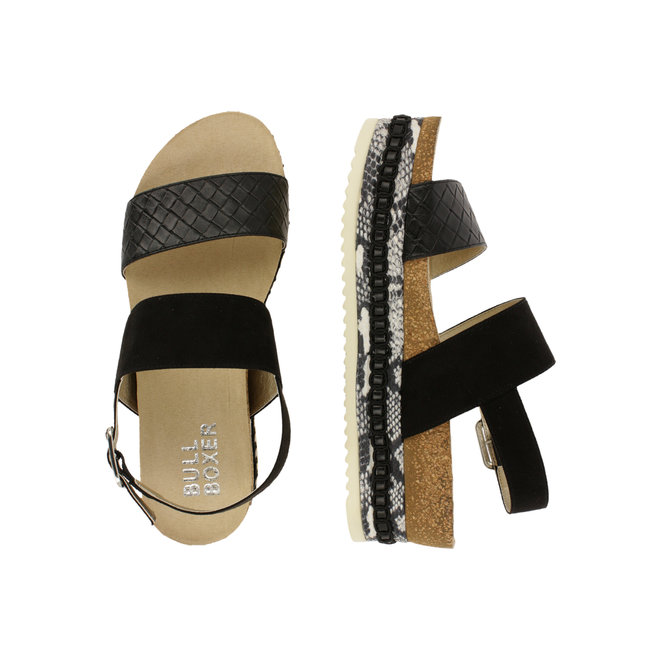 Wedge sandal Black 886018F2T_BLCKTD