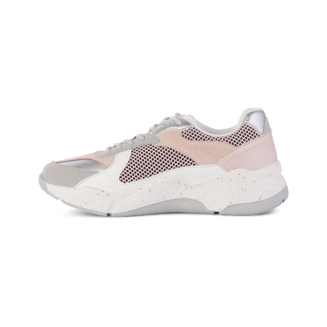 Sneaker Lichtgrijs/ Roze 077034F5S_LGPNTD