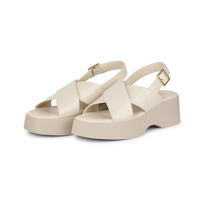 Plateau sandal Offwhite 179002F2S_PUTTTD