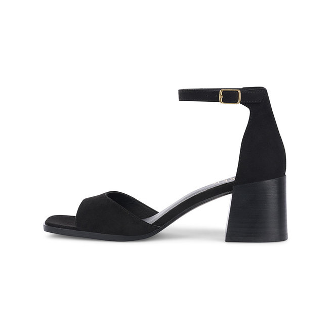 Sandal with heel Black