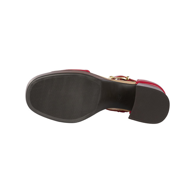 Riemensandalette Rot 256000E2L_REDDTD