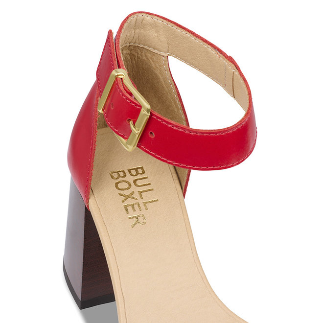 Sandal with heel Red 256000E2L_REDDTD