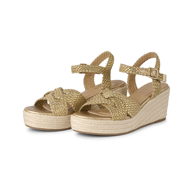 Keilsandalette Goldfarbe 268013F2T_GOLDTD