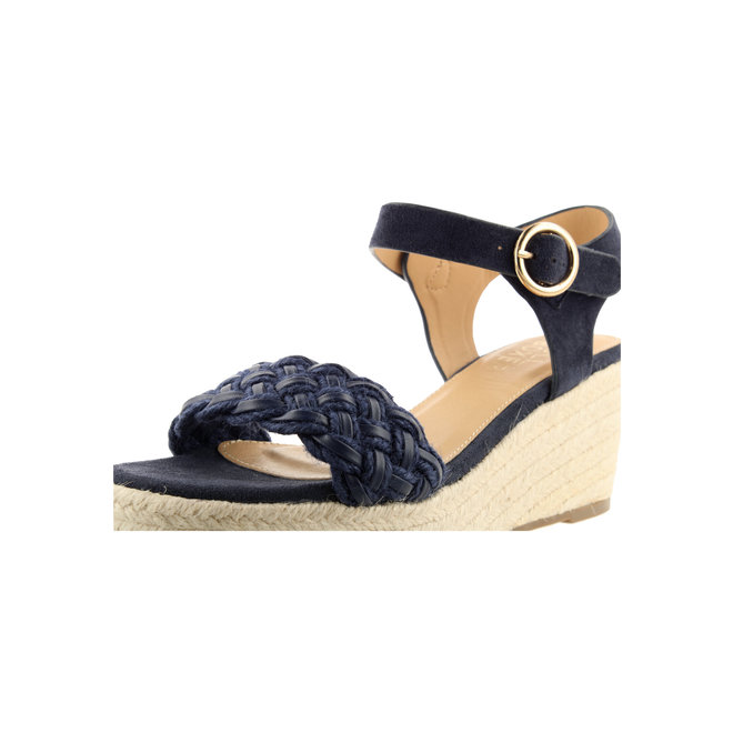 Wedge sandal Navy 268011F2T_MIDNTD