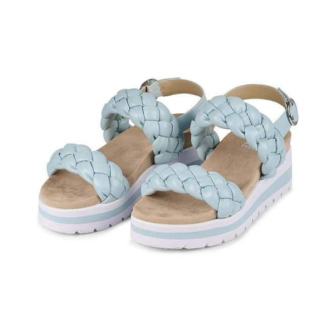 Wedge sandal Blue 078035F2S_SEASTD