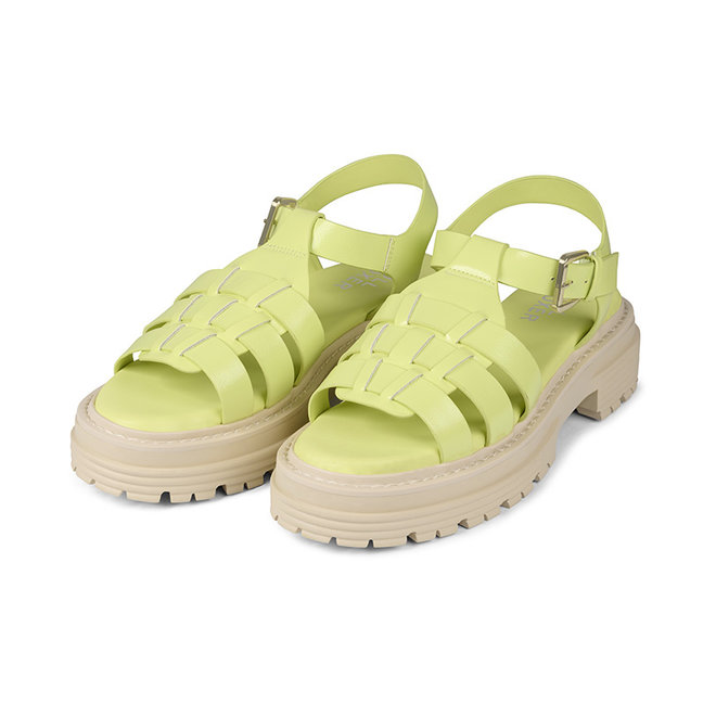 Plateau sandal Lime 171001F2S_LIMETD