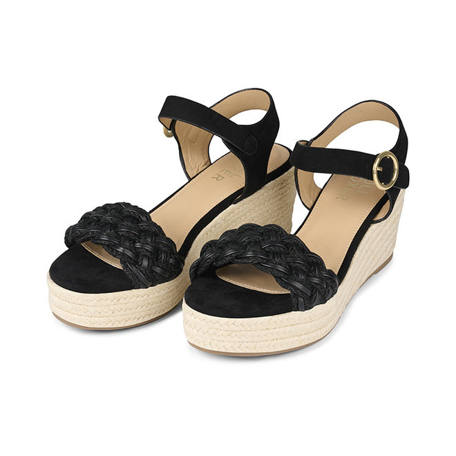 Wedge sandal Black 268011F2T_BLCKTD