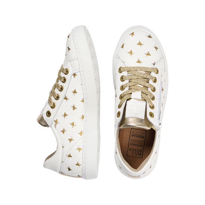 Sneaker White/ Gold AHM024E5L_WHPNKB
