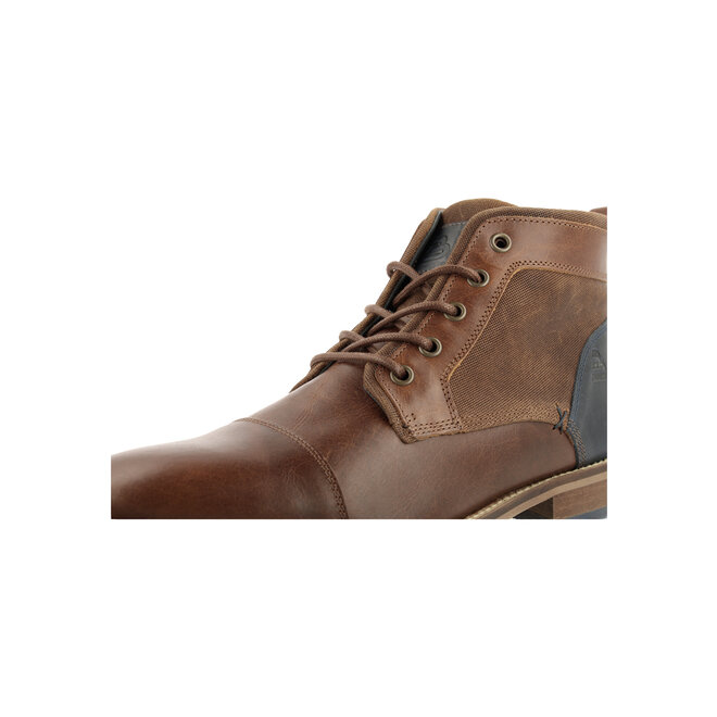 Lace up Cognac/ Navy 681K50108AFICNSU