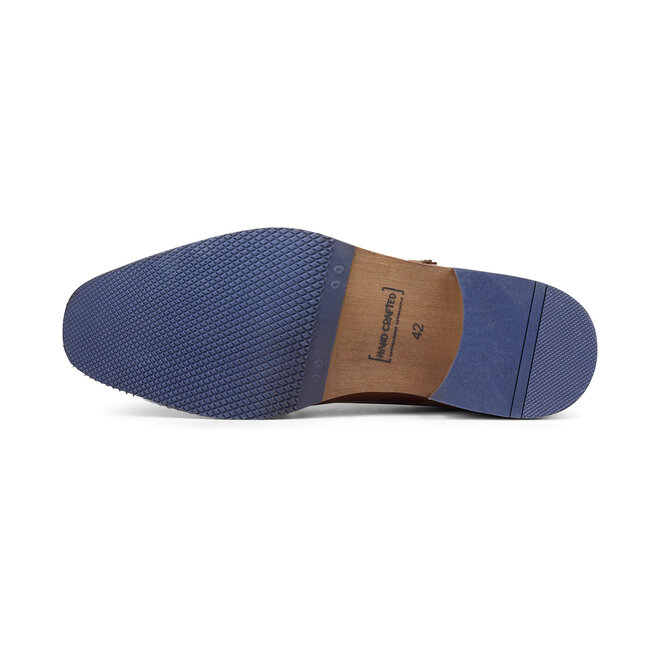 Veterschoen Cognac/ Blauw 681P51801B2499SU