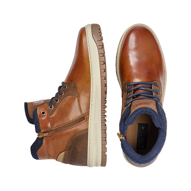 Sneaker high Cognac/ Navy 155K50861DCONASU