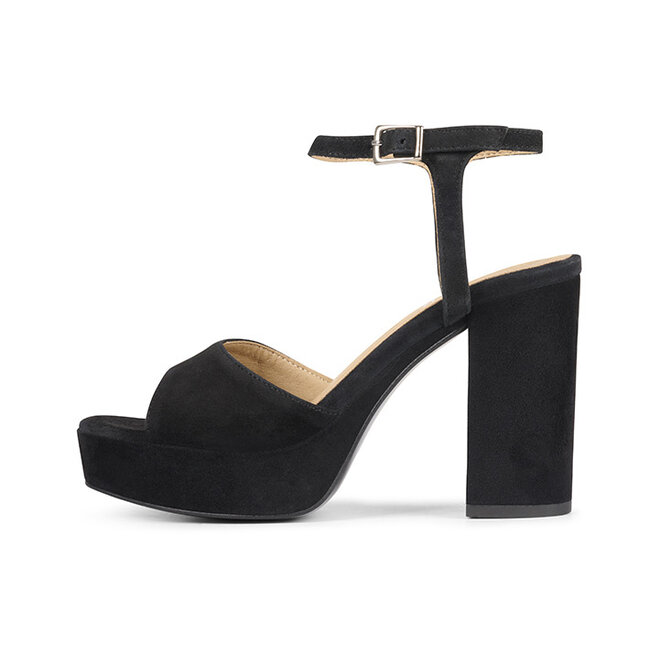 Heeled Sandal Black 551000E3C_BLCKTD