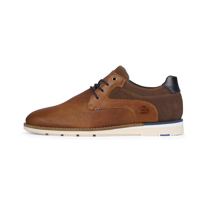 Veterschoenen Cognac