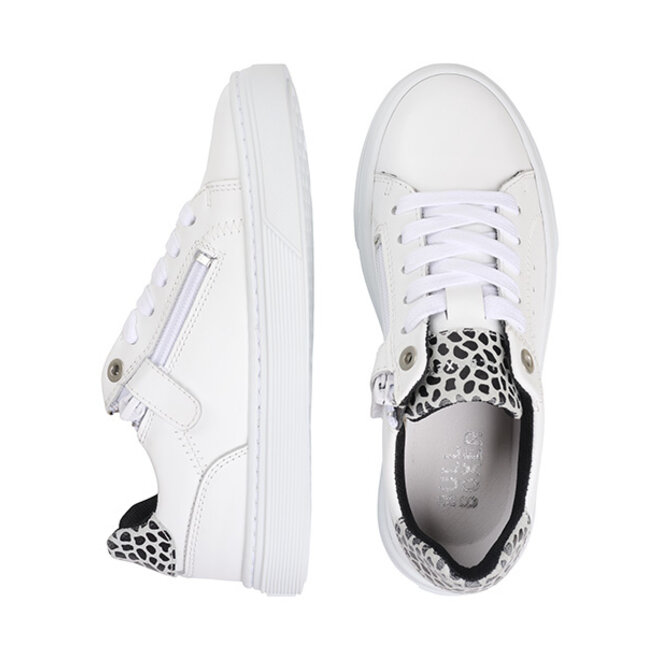 Sneakers White - Black AOP011E5L_WBBKKB