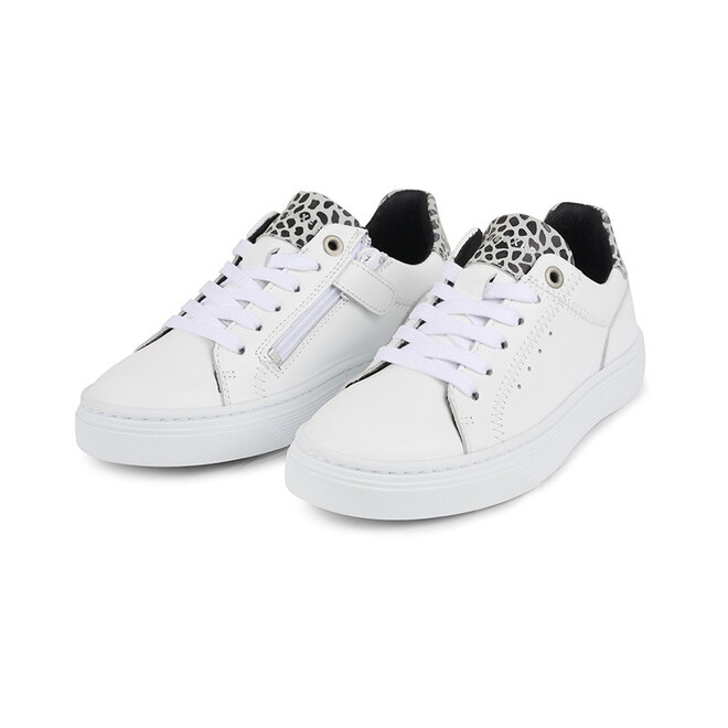 Sneakers White - Black AOP011E5L_WBBKKB