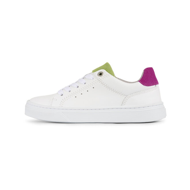 Sneakers White - Pink AOP011E5L_WHNEKB