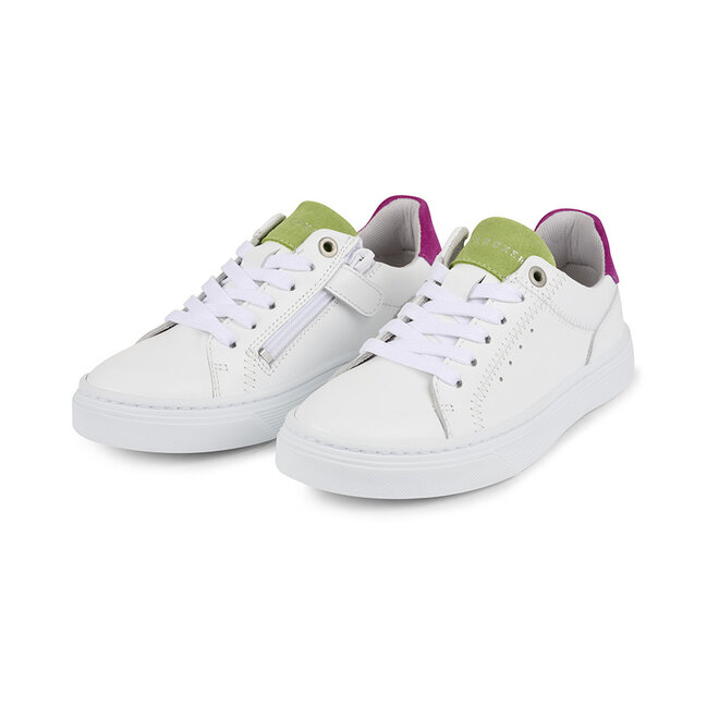Sneakers White - Pink AOP011E5L_WHNEKB