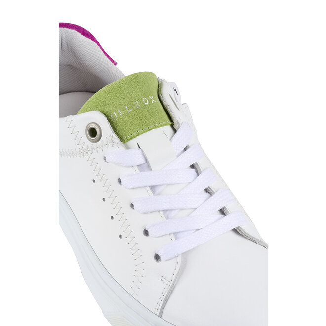 Sneakers White - Pink AOP011E5L_WHNEKB