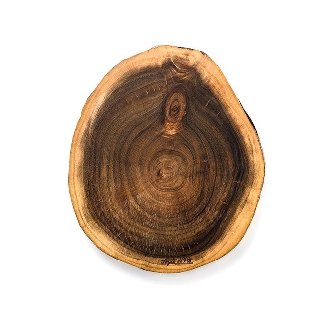 Serveerplank Rond Acacia Hout