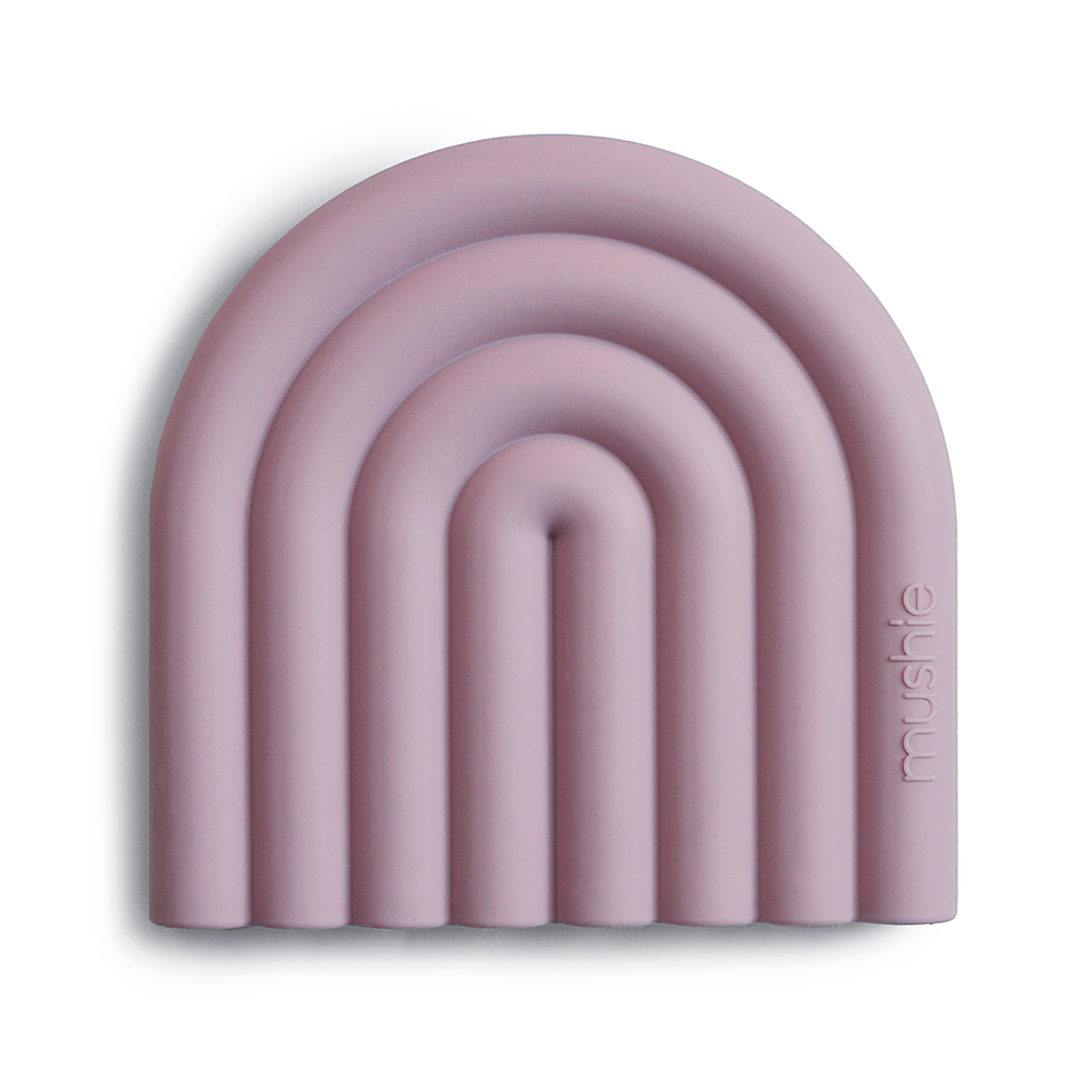 Mushie Mushie - Teether - Rainbow Mauve