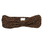Petit Blush Petit Blush - Twisted headband - Brown Leopard