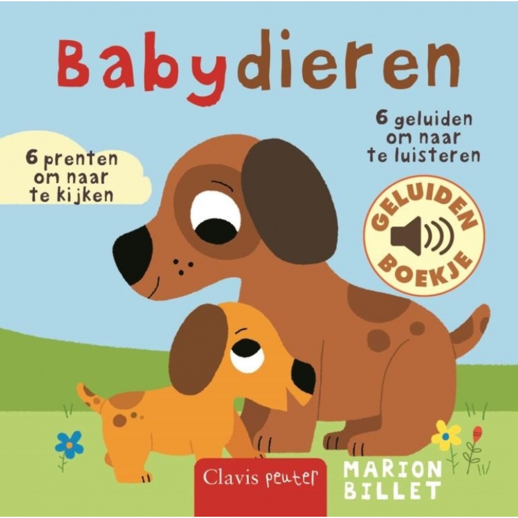 Boek - Babydieren (geluidenboekje)