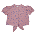 Blossom Kids BK - Knotted blouse woven - Happy Flower