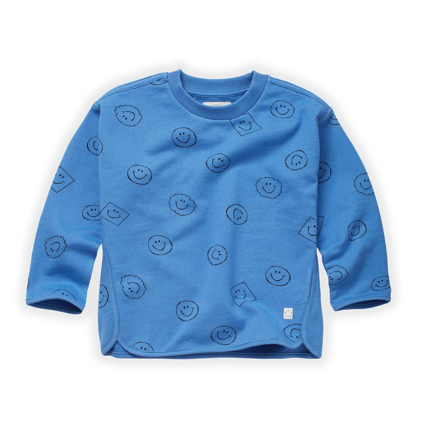 Sproet & Sprout S&S - Sweatshirt Smiley - Molecule Blue