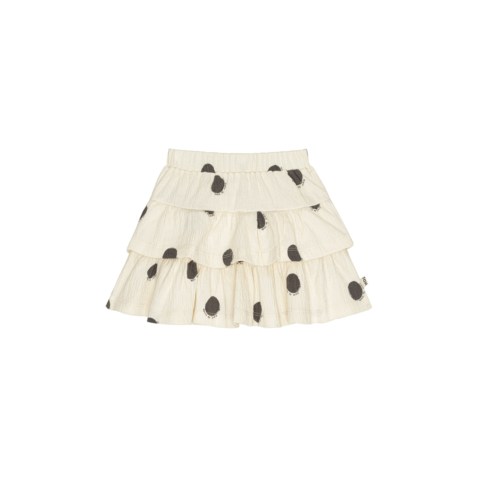House of Jamie HOJ - Ruffled Skirt - Granite Dots