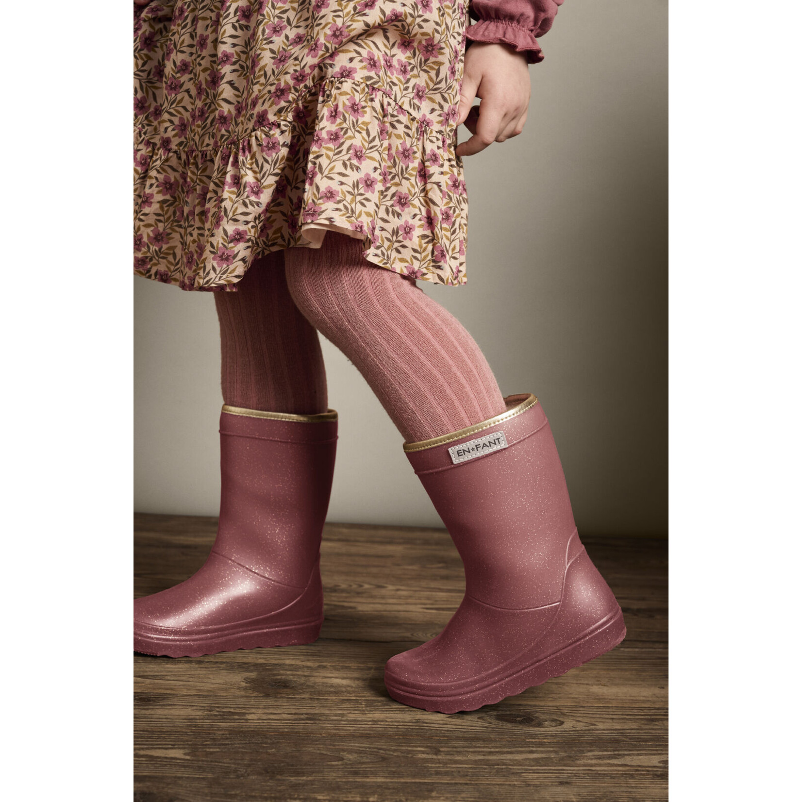 Enfant Enfant - Thermoboots - Glitter Mesa Rose