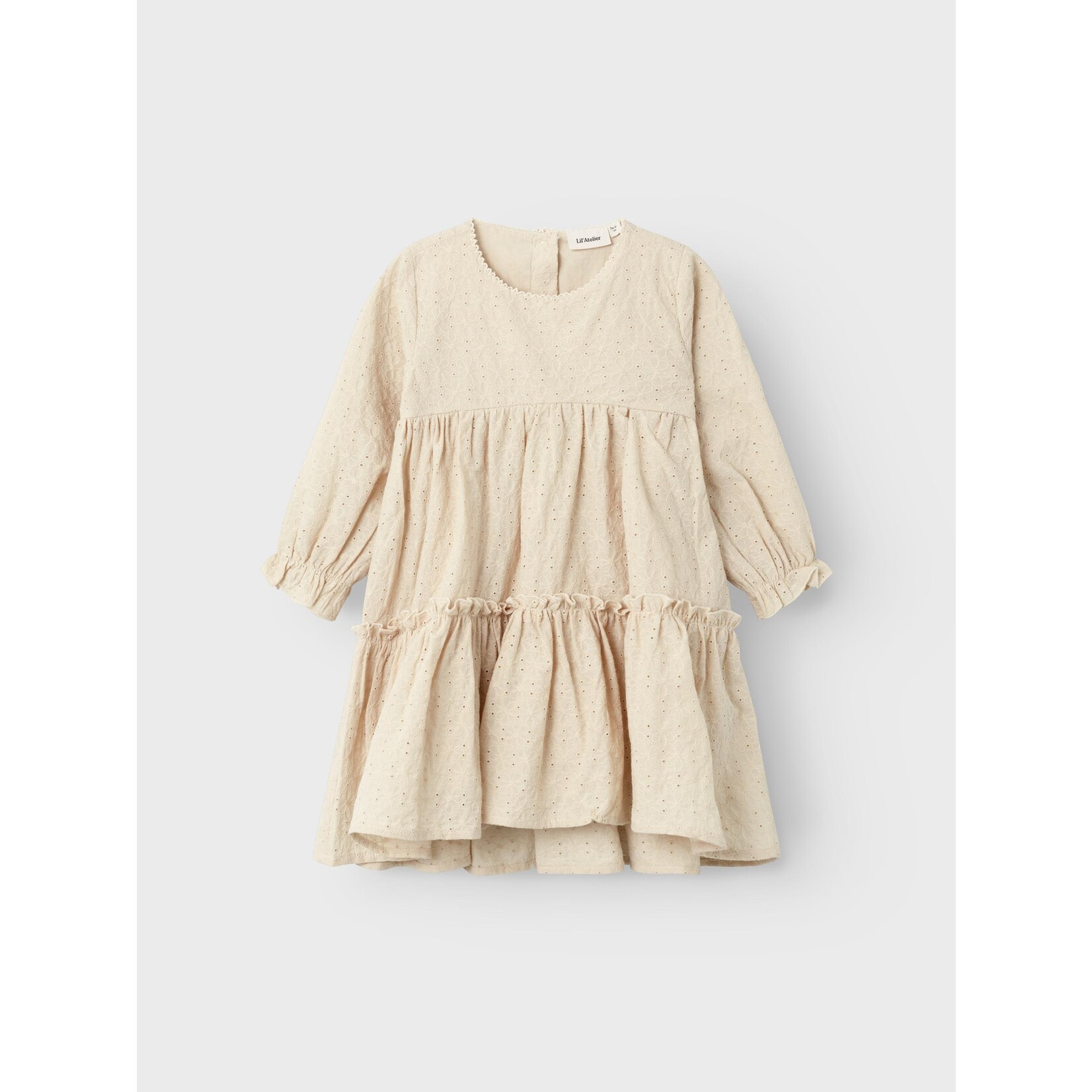 Lil Atelier Lil Atelier - NMFRUMINA LS DRESS LIL - Wood Ash