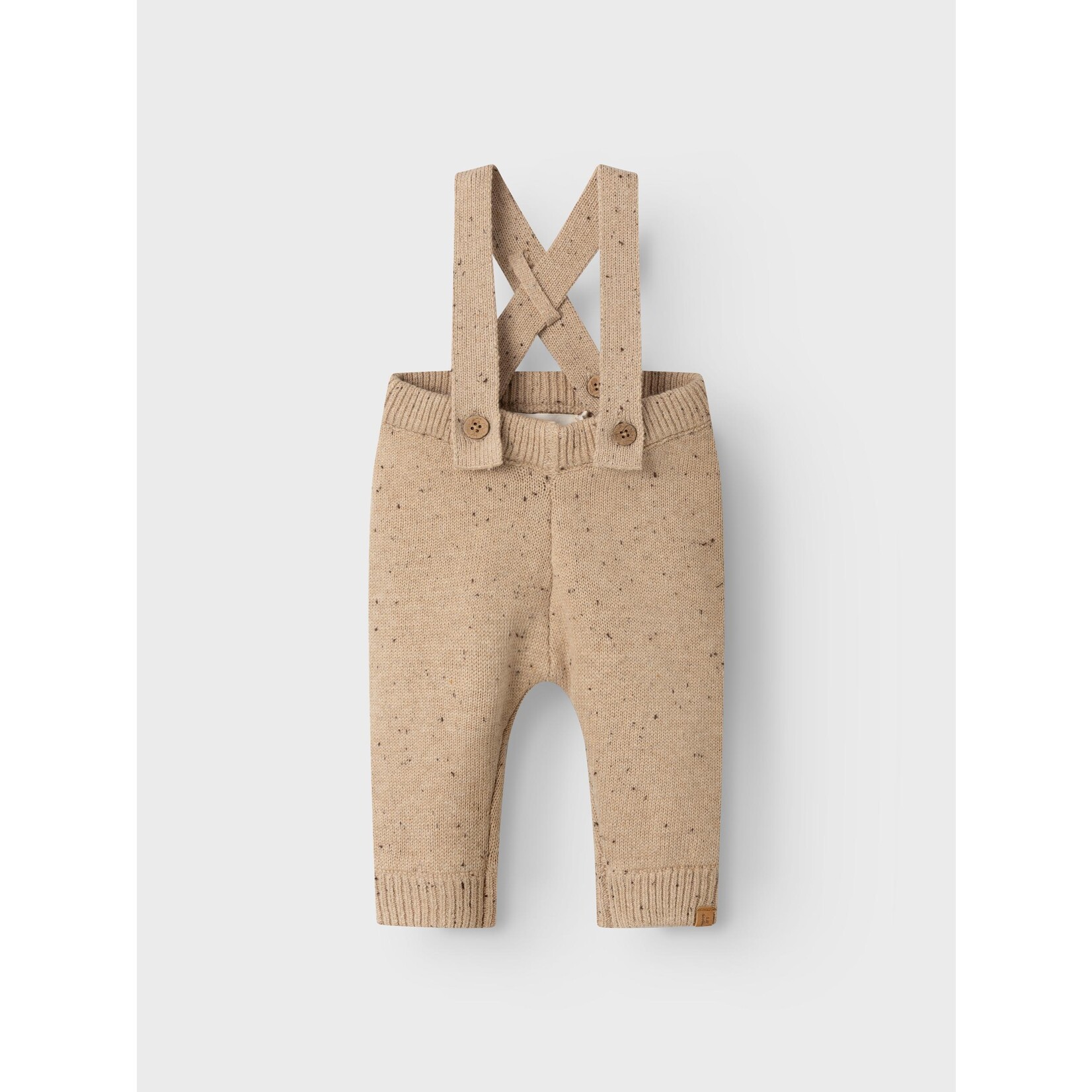 Lil Atelier Lil Atelier - NBMGALTO KNIT PANT LIL - Warm Sand MELANGE