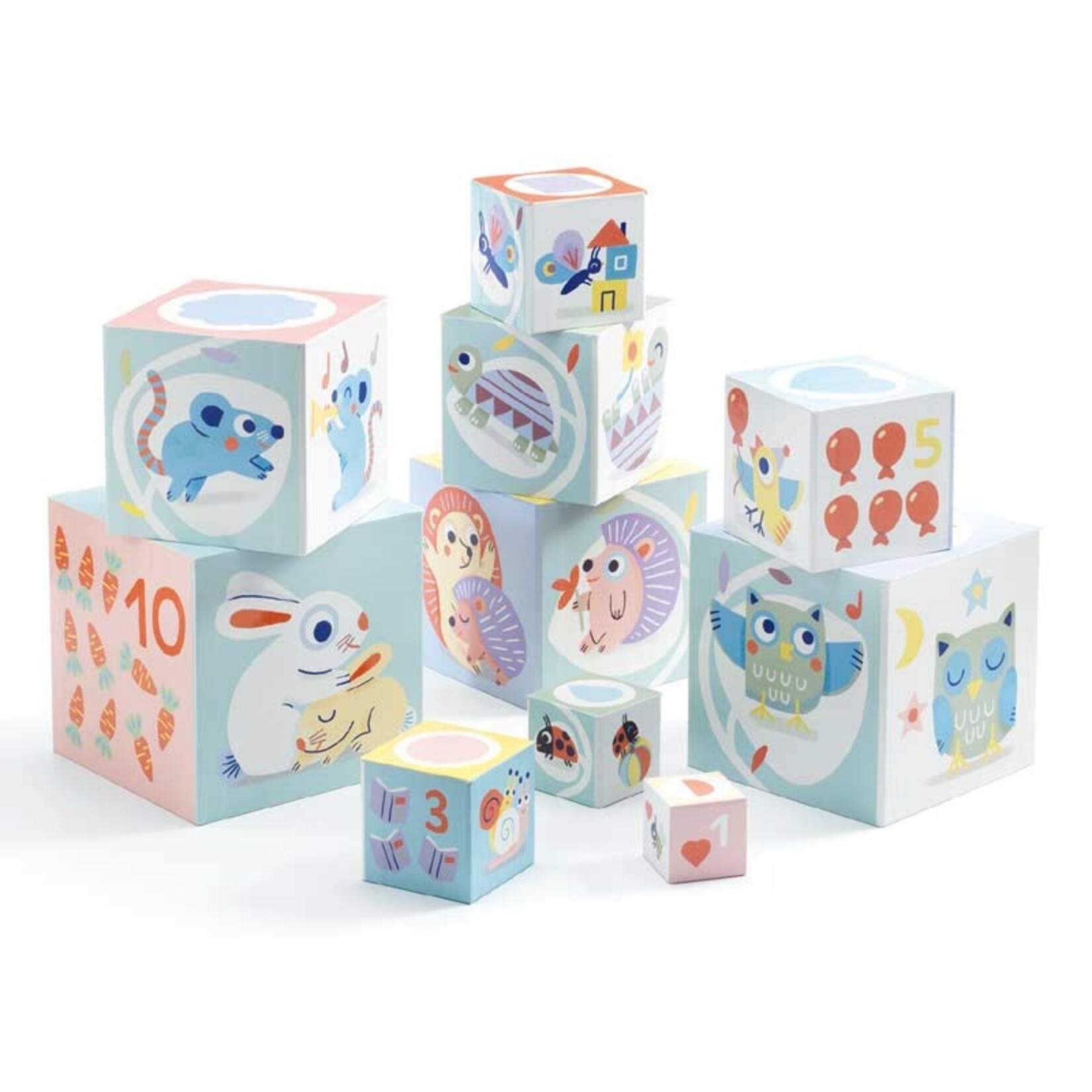 Djeco Djeco - Blocks for infant - Babybloki