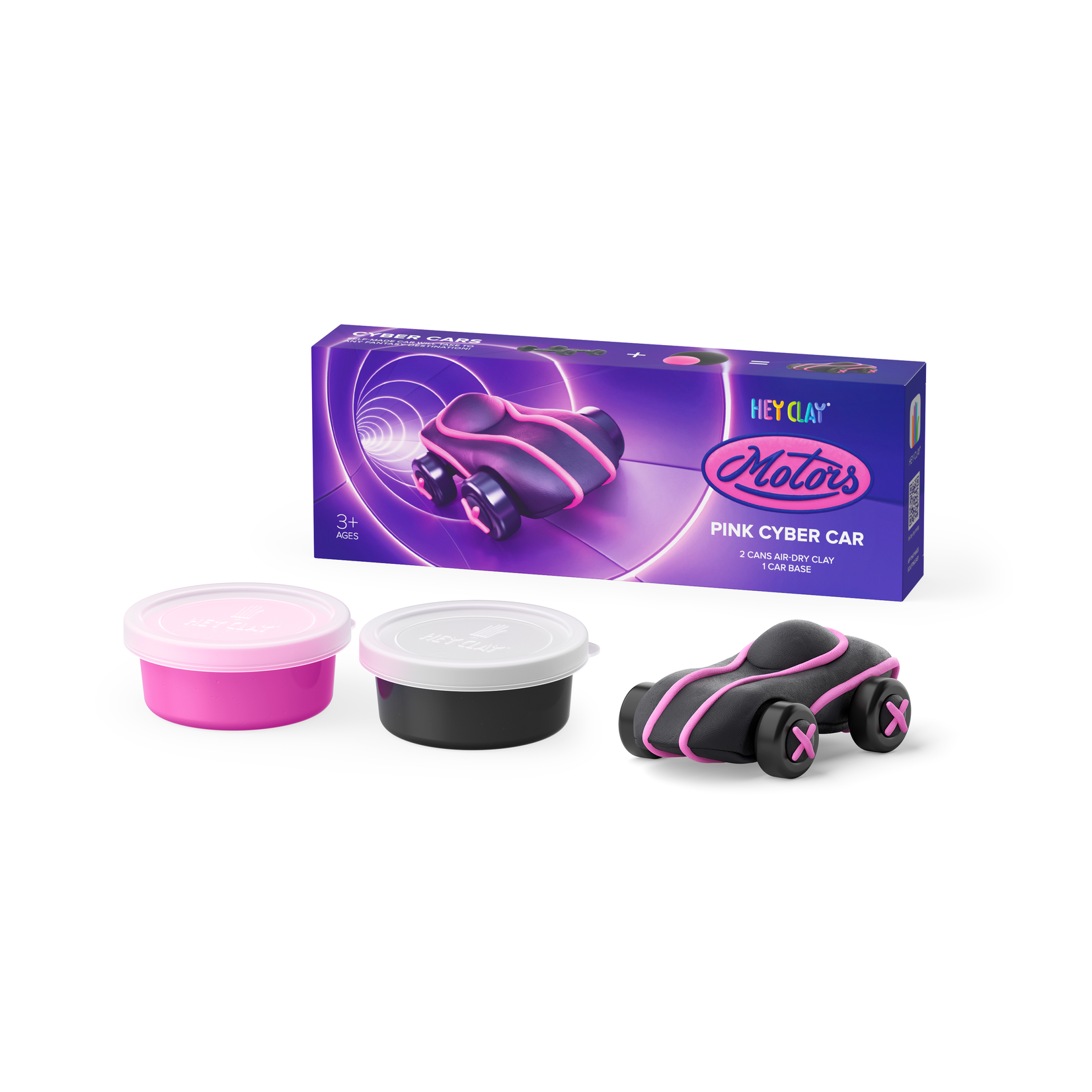 HeyClay HeyClay - Cyber Car Pink - 2 cans