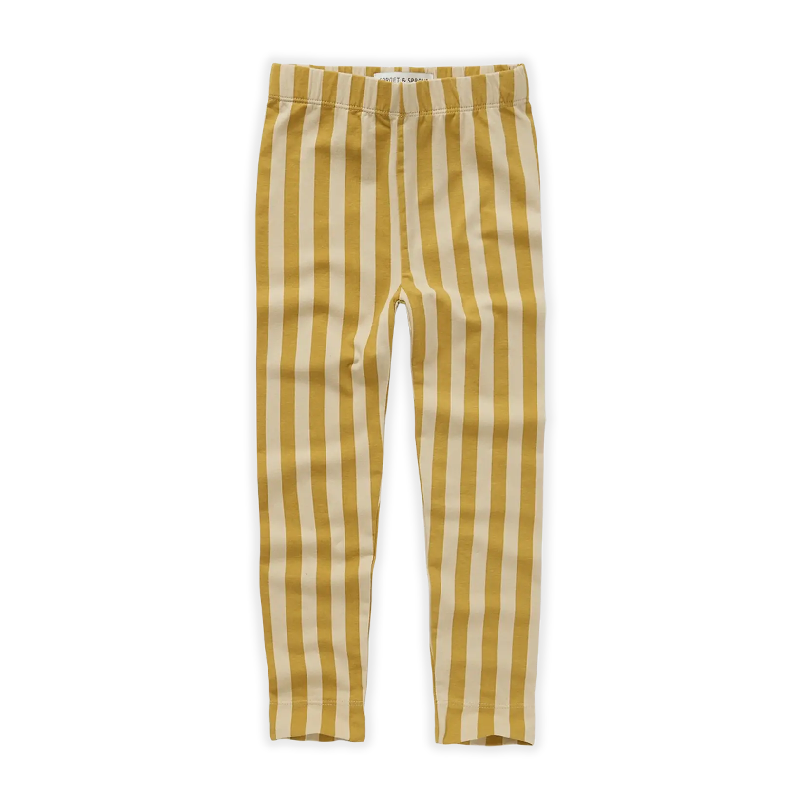 Sproet & Sprout Sproet & Sprout - Legging Stripe print  - Biscotti