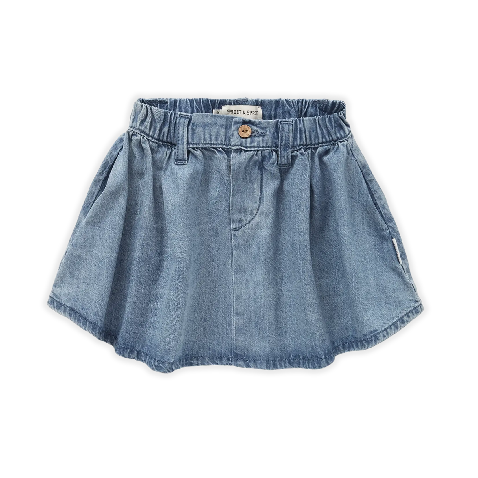 Sproet & Sprout Sproet & Sprout - Skirt denim  - Blue denim