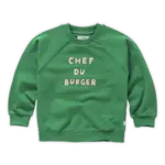 Sproet & Sprout Sproet & Sprout - Sweatshirt raglan Chef du burger - Mint
